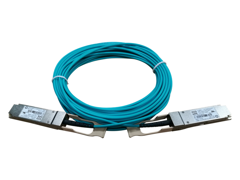 HPE X2A0 40G QSFP+ to QSFP+ 10m Active Optical Cable, JL288A