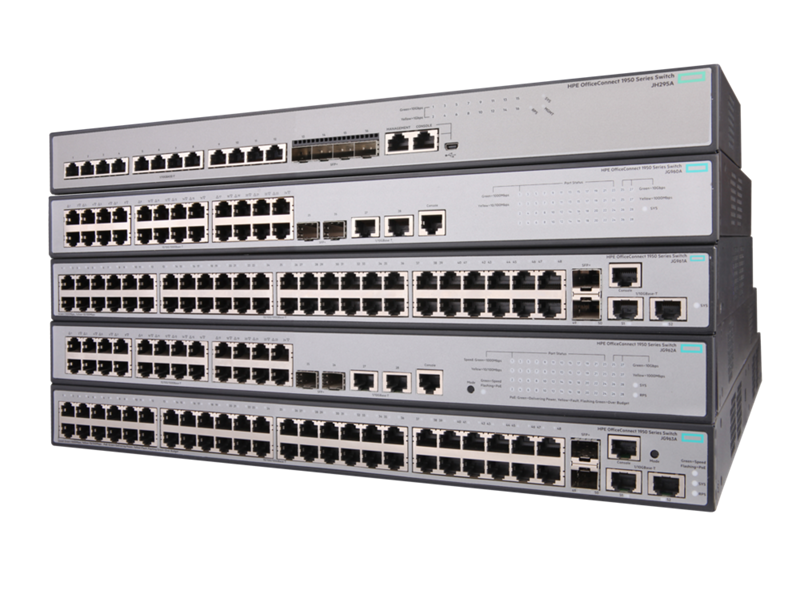 HPE OfficeConnect 1950 Switch Series, JG960A, JG961A, JG962A, JG963A, JH295A