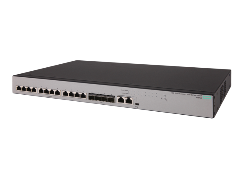 HPE OfficeConnect 1950-12XGT-4SFP+ Switch, JH295A