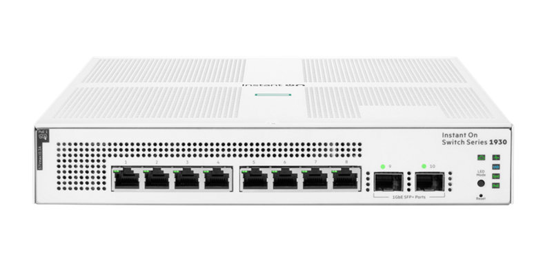 Aruba Instant On 1930 8G Class4 PoE 2SFP 124W Switch | HPE Store