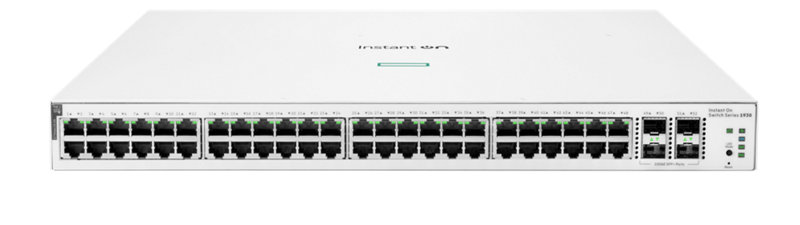 HPE Aruba Networking Instant On 1930 48G CL4 4SFP+ 370W Switch