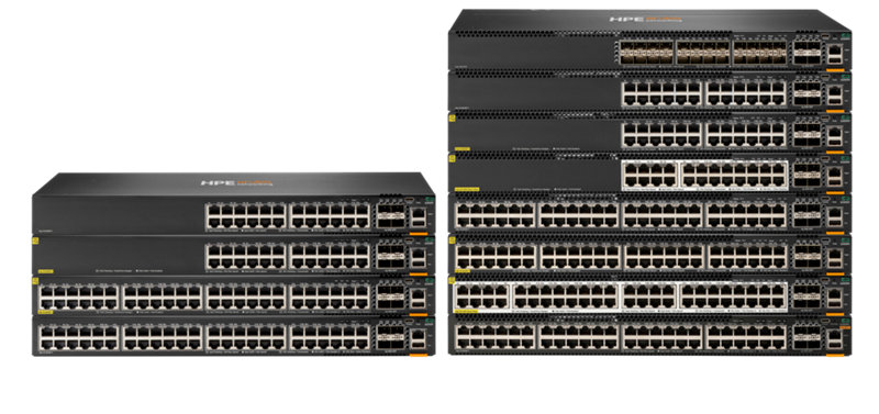 HPE Aruba Networking 6300M and 6300F switch family