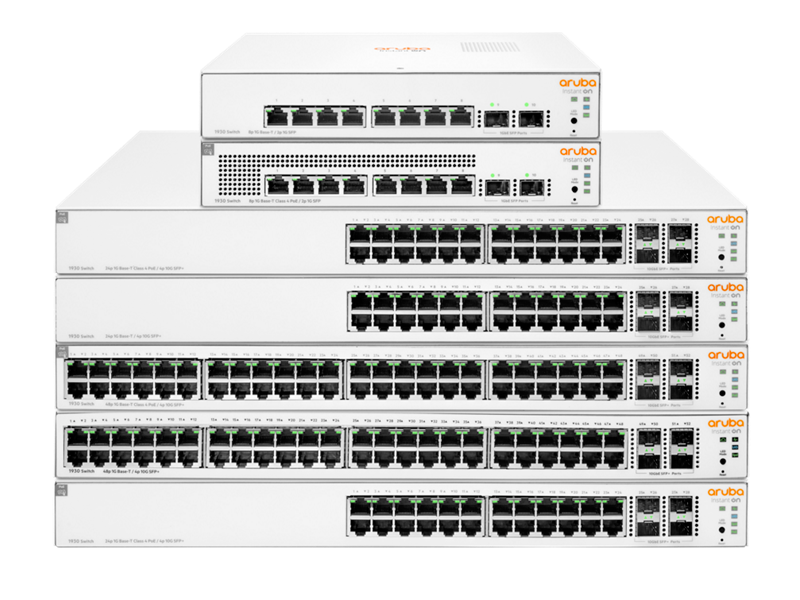 HPE Aruba Instant On 1930 switch family