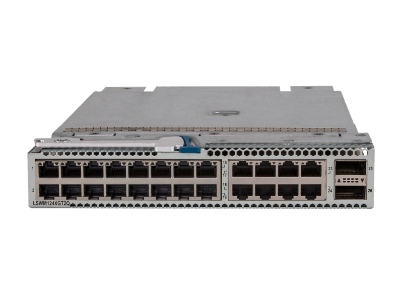 HPE 5930 24-port 10GBase-T and 2-port QSFP+ with MacSec Module, JH182A