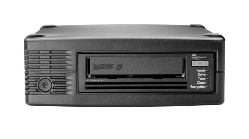 HPE StoreEver LTO‑5 Ultrium 3000 SAS External Tape Drive | HPE