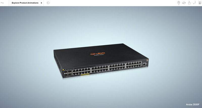 Aruba 2930F 24G PoE+ 4SFP+ Switch | HPE Store United Kingdom