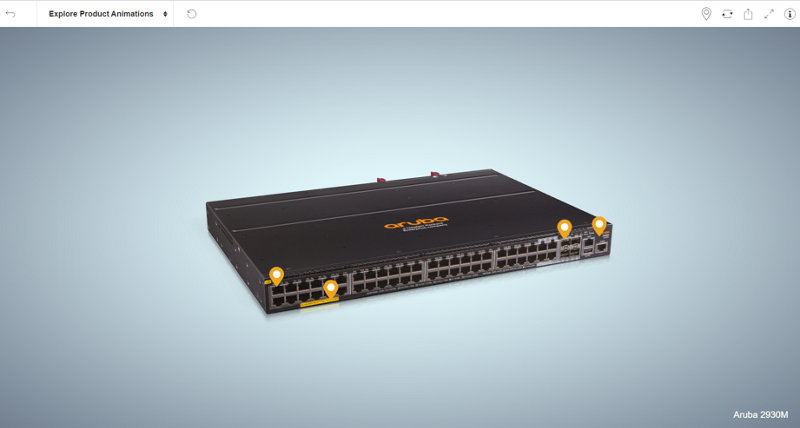 Aruba 2930M 24G PoE+ 1‑slot Switch | HPE Store US