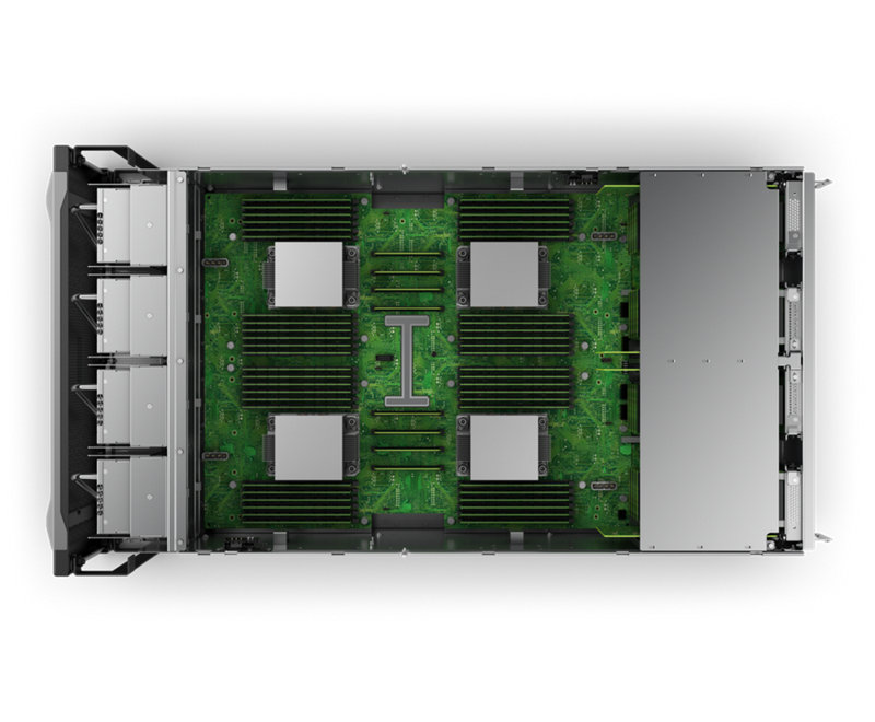 HPE Superdome Flex 280 Image - Top Down Interior