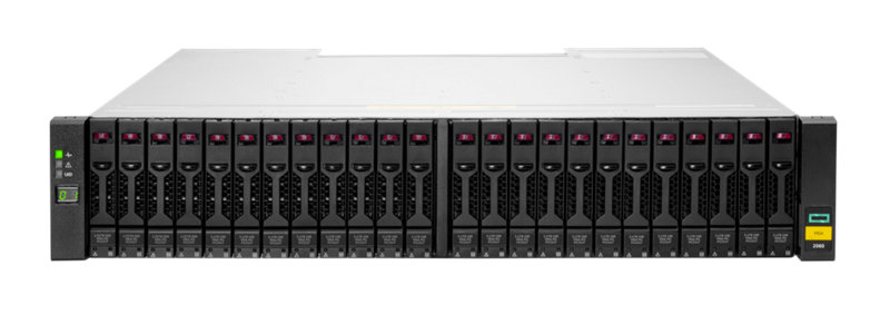 HPE MSA 2060 SFF 2x10/25GbE iSCSI 4‑port Cntrl 12x2.4TB HDD 4x10Gb ...