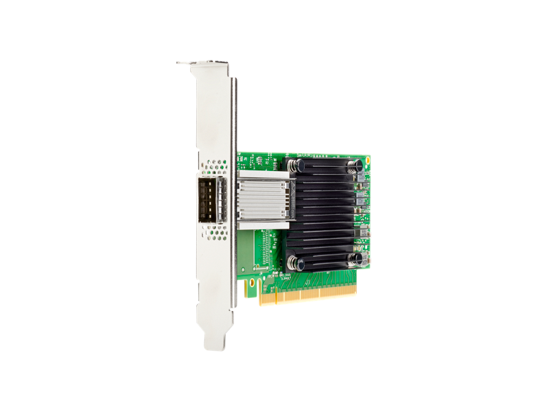 HPE Ethernet 100Gb 1-port QSFP28 PCIe3 x16 MCX515A-CCAT Adapter