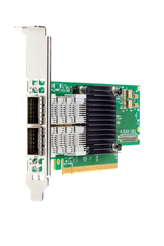 HPE InfiniBand HDR/Ethernet 200Gb 2ポートQSFP56 PCIe4 x16 MCX653106A-HDATアダプター  | HPE 日本 | OID1013085560