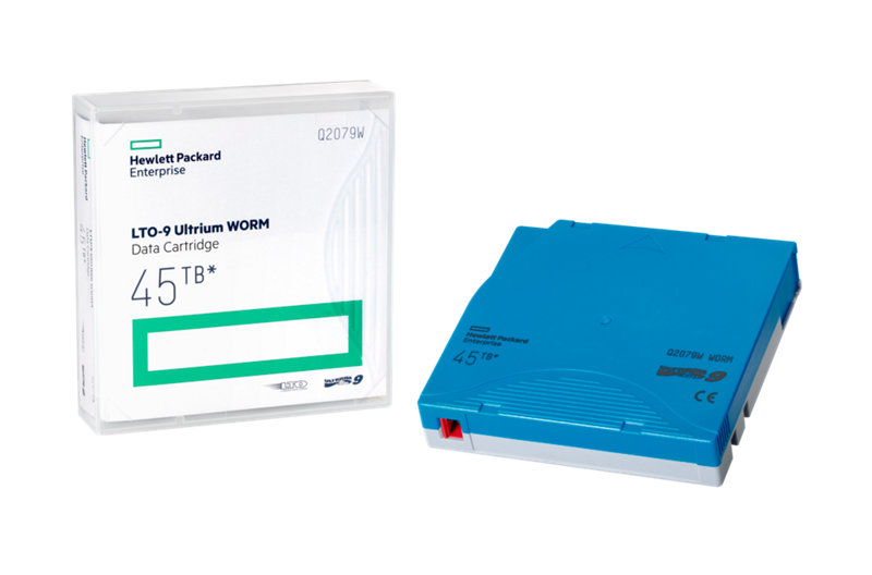 HPE LTO-9 Ultrium WORM Data Cartridge 45TB