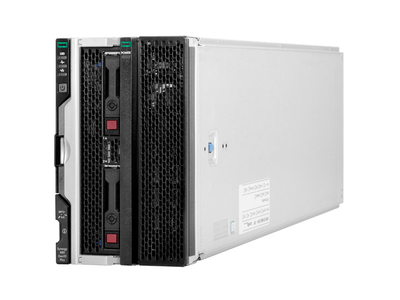 HPE Synergy 480 Gen10 Plus Base Configure-to-order Compute Module with Expansion Module