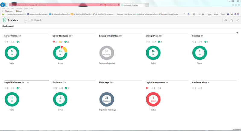 HPE OneView 3.0