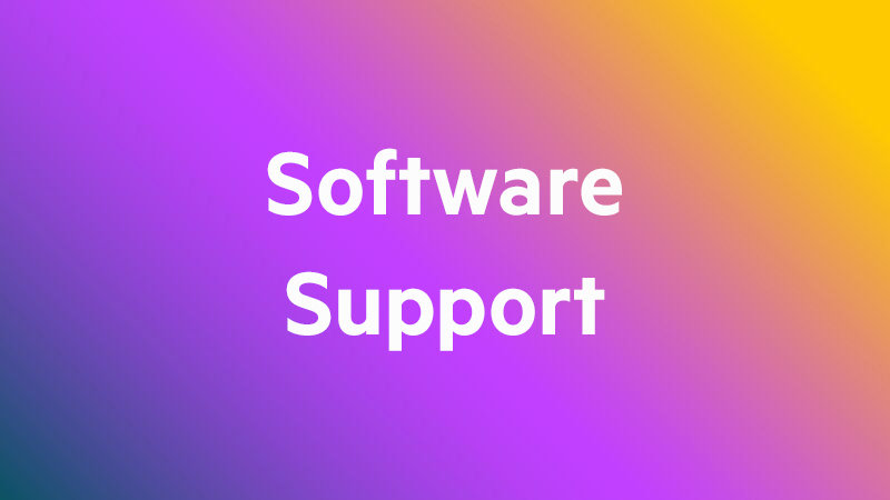 Software Support Service Big Series