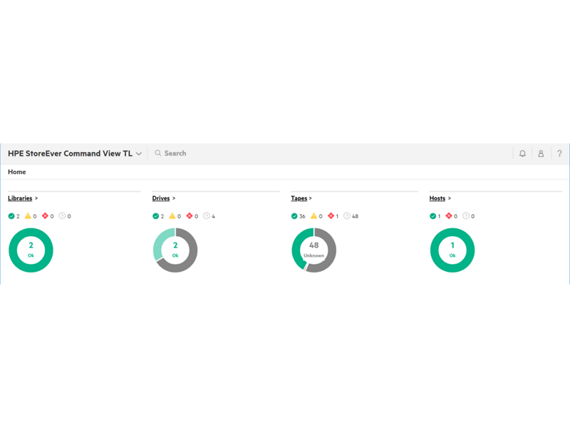 HPE StoreEver MSL Command View for Tape Libraries - TapeAssure Advanced  E-LTU