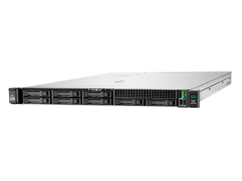 HPE ProLiant DL365 Gen10 Plusサーバー Left facing