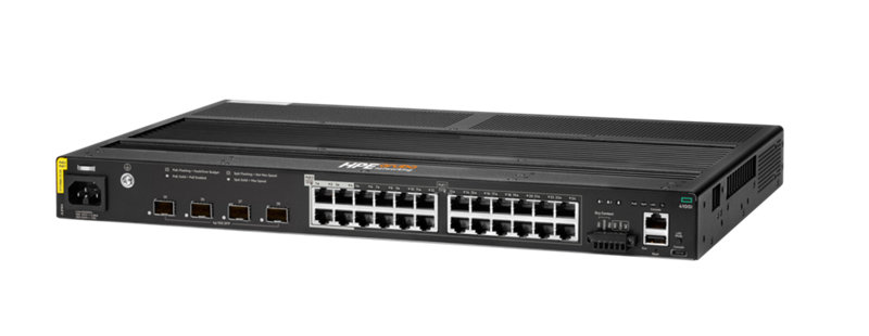 Aruba CX 4100i 24-port 1GbE (20-port Class 4 POE and 4-port Class 6 POE) 4-port SFP+ Switch