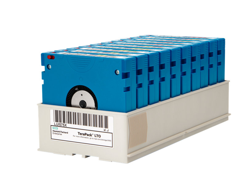 Spectra terapack lto 9 ultrium 45tb rw non custom labeled 10 data