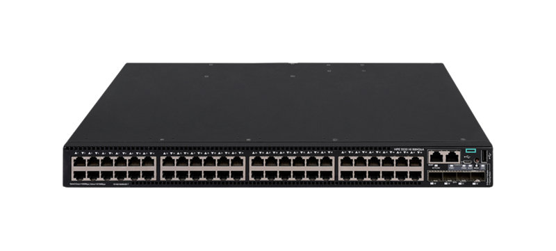 HPE FlexNetwork 5520HI 48G 10/100/1000BASE-T 4 10G/1G BASE-X SFP+ 1 Exp 2 Fan Trays 2 PS Slot Switch