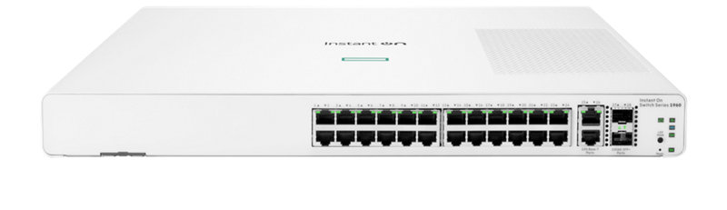 HPE Aruba Networking Instant On 1960 24G 2XGT 2SFP+ Switch