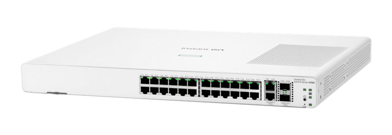 HPE Aruba Networking Instant On 1960 24G 2XGT 2SFP+ Switch,