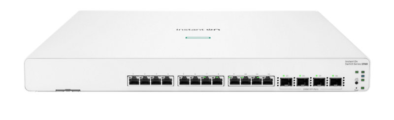 HPE Aruba Networking Instant On 1960 12XGT 4SFP+ Switch