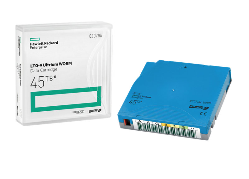 HPE LTO-9 Ultrium 45TB WORM Custom Labeled