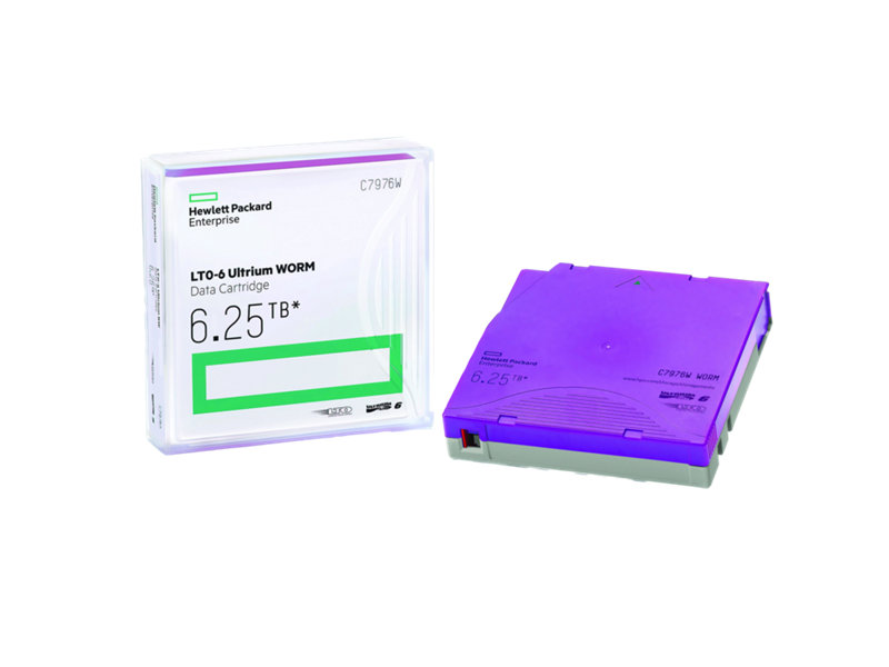 HPE LTO-6 Ultrium 6.25TB WORM Data Cartridge