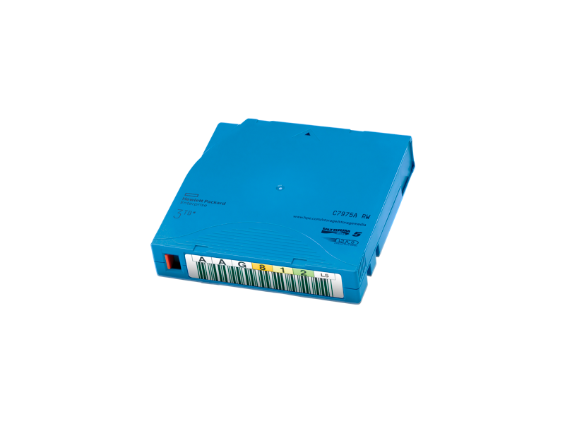 HPE LTO-5 RW Custom Labeled No Case Data Cartridge