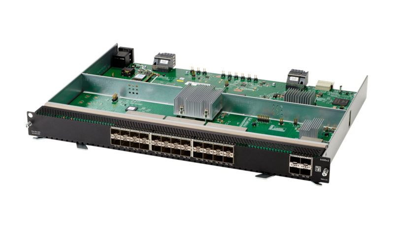 HPE Aruba Networking 6400 24p 1G SFP+ 4SFP56 v2 module