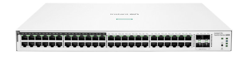 HPE Networking Instant On Switch series1830 48G 24p Class4 PoE 4SFP 370W