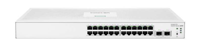 HPE Aruba Networking Instant On 1830 24G 2SFP Switch