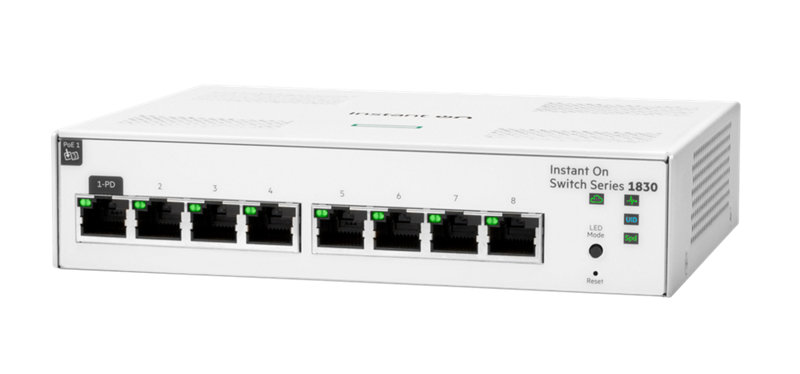 HPE Aruba Networking Instant On 1830 8G Switch