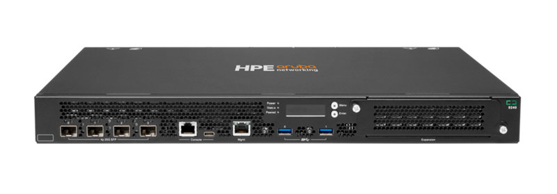 HPE Aruba Networking 9240 (US) 4xSFP28 1 Expansion Slot Campus Gateway ...