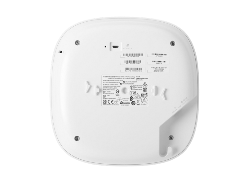 Aruba Instant On AP25 (US) 4x4 Wi‑Fi 6 Indoor Access Point | HPE