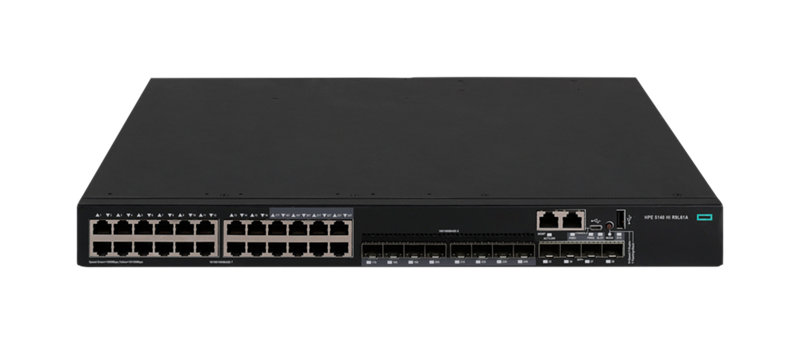 HPE FlexNetwork 5140 24G 4SFP+ 1-slot HI Switch