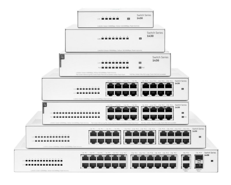 HPE Aruba Networking Instant On 1430 family