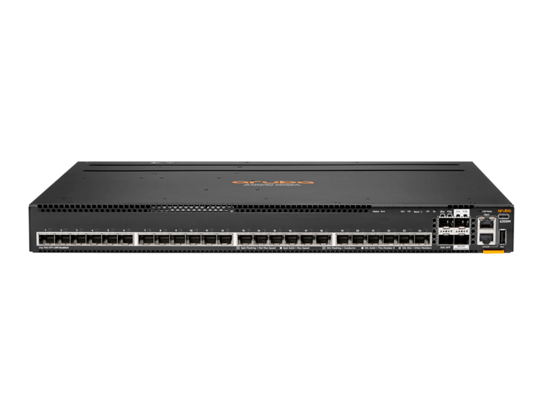 Aruba 6300M 24p SFP+ LRM support and 2p 50G and 2p 25G MACSec Switch