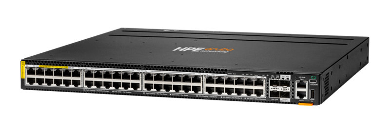 HPE Aruba Networking 6300M 48p HPE Smart Rate 1G/2.5G/5G CL8 PoE and 2p 50G and 2p 25G Switch