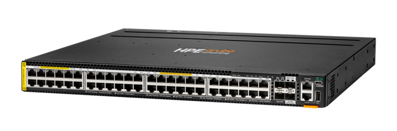 HPE Aruba Networking 6300M 12p Class8 PoE and 36p Class6 PoE HPE Smart Rate 1G/2.5G/5G and 2p 50G and 2p 10G Switch
