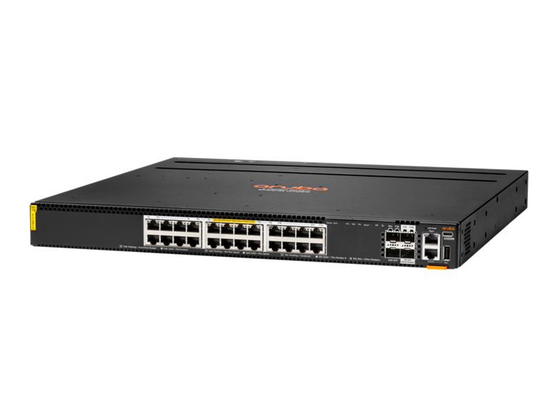 Aruba 6300M 24p HPE Smart Rate 1G/2.5G/5G/10G CL6 PoE and 2p 50G and 2p 25G Switch
