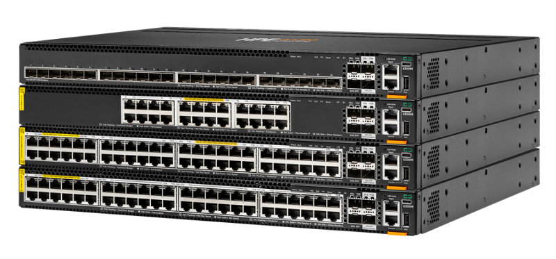 HPE Aruba Networking CX 6300M family