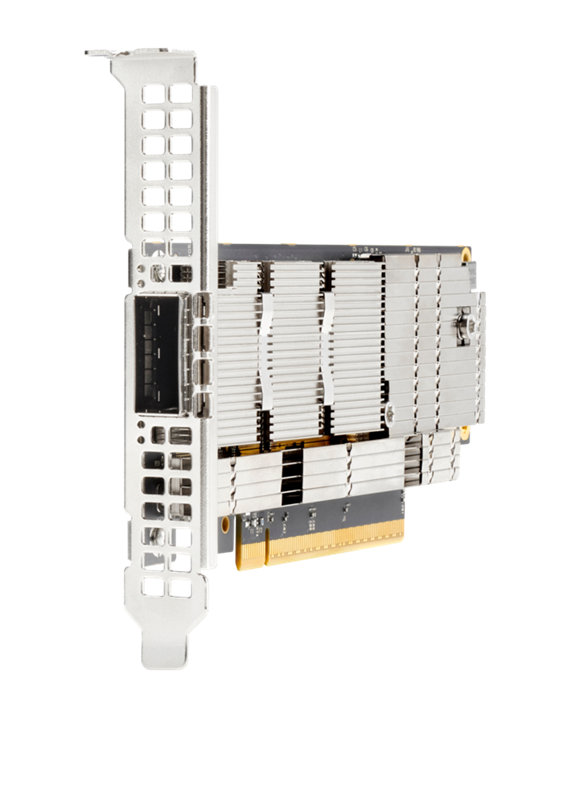 HPE InfiniBand NDR 1‑port OSFP PCIe5 x16 MCX75310AAS‑NEAT Adapter