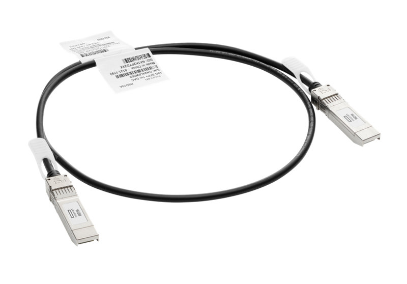 HPE Aruba Networking 10G SFP+ to SFP+ 1m Direct Attach Copper