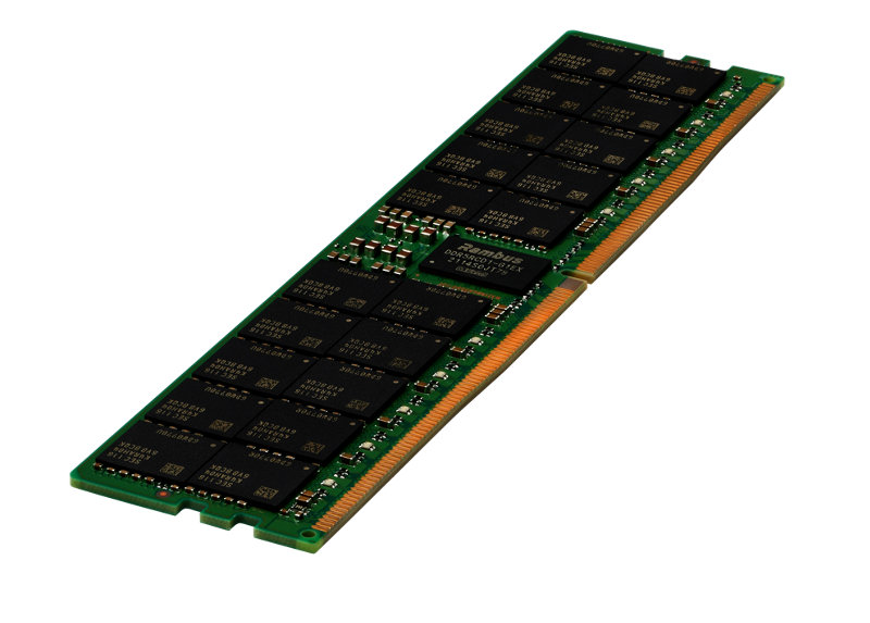 HPE KIT SMART MEMORY REGISTRADO HPE 16 GB (1 X 16 GB) RANGO ÚNICO X8 DDR5-4800 CAS-40-39-39 EC8 - P43322-K21