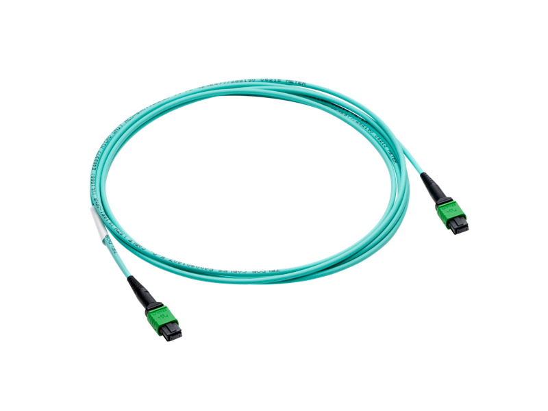 HPE InfiniBand NDR 8 Fiber MPO to 8 Fiber MPO Multi-mode 3m Cable