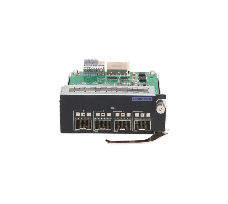 HPE FlexNetwork 5140HI/5520HI/5600HI 4 Port 1/10G SFP Plus Module