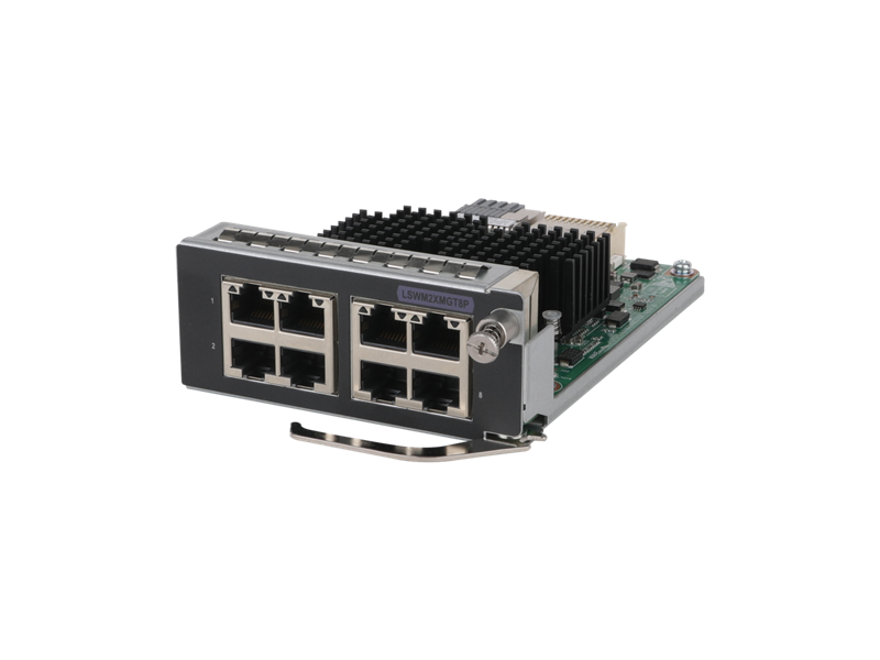 HPE FlexNetwork 5520HI/5600HI 8 Port 1/2.5/5/10GBASE-T Module