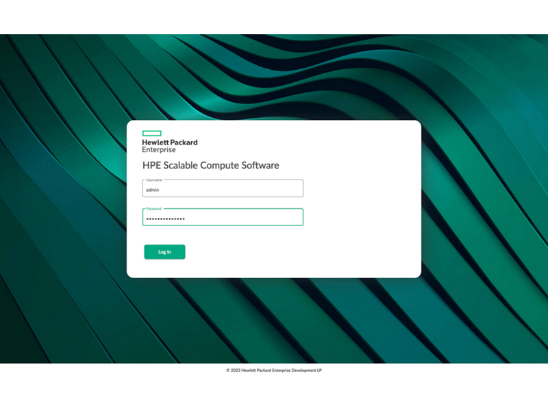 HPE Scalable Compute Software